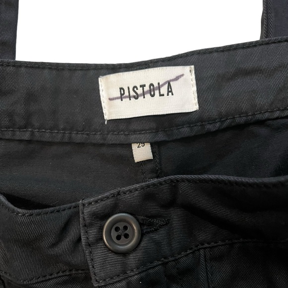 NWOT, Pistola Sasha Carpenter High Rise Relaxed Flare - Fade To Black, Sz 29 - Picture 15 of 16